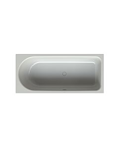Bette BetteOcean bathtub 8857-002 180x80x45cm, foot end right, overflow in front, manhattan