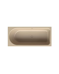 Bette BetteOcean Badewanne 8856-003 180x80x45cm, Fußende rechts, Überlauf hinten, bahamabeige