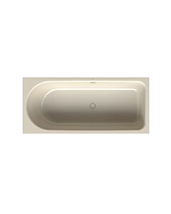 Bette BetteOcean bathtub 8856-001 180x80x45cm, foot end right, overflow at the back, pergamon
