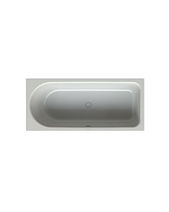 Bette BetteOcean Badewanne 8855-002 170x75x45cm, Fußende rechts, Überlauf vorne, manhattan