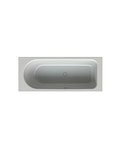 Bette BetteOcean Badewanne 8853-002 170x70x45cm, Fußende rechts, Überlauf vorne, manhattan