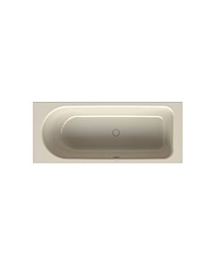 Bette BetteOcean Badewanne 8853-001 170x70x45cm, Fußende rechts, Überlauf vorne, pergamon