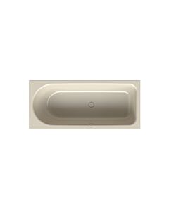 Bette BetteOcean Badewanne 8851-001 160x70x45cm, Fußende rechts, Überlauf vorne, pergamon