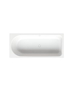 Bette BetteOcean bain bas 8838-004 blanc noble, 180x80x38cm, pied droit, trop-plein à l&#39;arrière