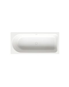 Bette BetteOcean low-line bathtub 8834-440PLUS glaze, snow, 170x75x38cm, foot end right, overflow at the back