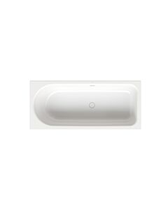 Bette BetteOcean low-line bathtub 8830-287 star white, 160x70x38cm, foot end right, overflow at the back