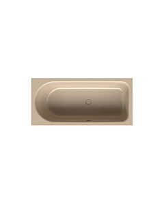 Bette BetteOcean baignoire surbaissée 8842-003 Beige Bahama, 150x70x38cm, côté pied droit, trop-plein à l&#39;avant