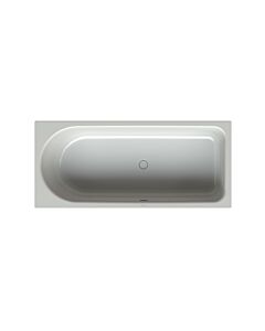 Bette BetteOcean low-line bathtub 8839-002 manhattan, 180x80x38cm, foot end right, overflow in front