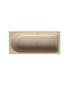 Bette BetteOcean Low-Line Badewanne 8838-003 bahamabeige, 180x80x38cm, Fußende rechts, Überlauf hinten