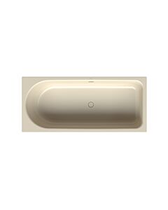 Bette BetteOcean low-line bathtub 8838-006 jasmine, 180x80x38cm, foot end right, overflow at the back