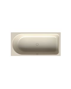 Bette BetteOcean Low-Line Badewanne 8837-001 pergamon, 170x80x38cm, Fußende rechts, Überlauf vorne