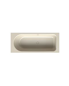 Bette BetteOcean Low-Line Badewanne 8832-001 pergamon, 170x70x38cm, Fußende rechts, Überlauf hinten