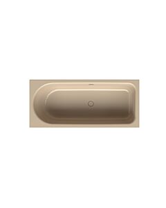 Bette BetteOcean Low-Line Badewanne 8830-003 bahamabeige, 160x70x38cm, Fußende rechts, Überlauf hinten