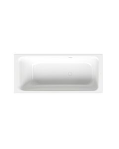 Bette Select Badewanne 3433000PLUS 180 x 80 cm, weiss GlasurPlus, Überlauf hinten