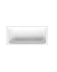 Bette Select Badewanne 3423000PLUS 180 x 80 cm, weiss GlasurPlus, Überlauf vorne