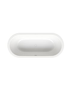 Bette BetteStarlet Flair Oval bain 8774-440PLUS glaçure, neige, 178x78x42cm