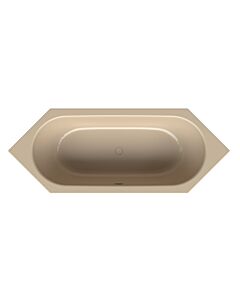 Bette BetteStarlet 6-Eck-Badewanne 2080-003 210x80x42cm, bahamabeige