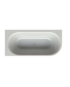 Bette BetteLux Oval silhouette bath 3426-002CERVS manhattan, 185x85x45cm