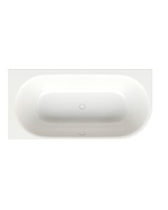 Bette BetteLux Oval silhouette baignoire 3427-440CERVS neige, 195x95x45cm