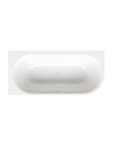 Bette BetteLux Oval silhouette baignoire 3426-004CERVS blanc noble, 185x85x45cm