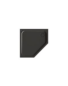 Bette BetteCaro douche 7219-401 100x100x3,5cm, anthracite