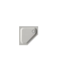 Bette BetteCaro shower tray 5319-410 80x80x3.5cm, silver