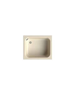 Bette BetteDelta Duschwanne 5760-001 90x75x28cm, pergamon
