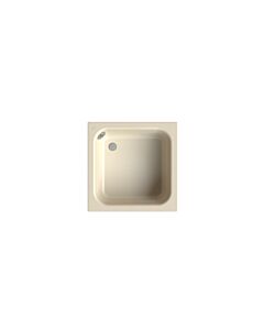 Bette BetteDelta shower tray 5810-001 80x80x28cm, pergamon