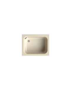 Bette BetteDelta shower tray 5740-001 90x70x28cm, pergamon