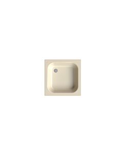 Bette BetteQuinta Duschwanne 5700-001 70x70x15cm, pergamon