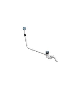 Bette ensemble de vidage/trop-plein B640-418 d= 52mm, bleu satiné
