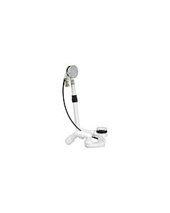 Bette waste / overflow set B604-000 white, d = 52mm, 560mm, with inlet