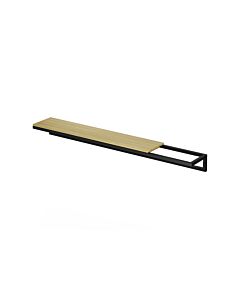 Bette BetteLux Shape insert en bois véritable Q043-814 80 x 12 x 2000 cm, bois de chêne naturel, pour porte-serviettes