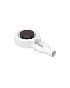 Bette shower tray waste set B574-434 ebano, 1930 , 85 l / sec., lateral drainage