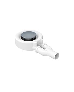 Bette shower tray waste set B574-418 blue satin, 1930 l/sec., lateral drainage