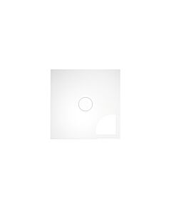 Bette BetteAir shower tile 7350-434T2 900 x 900 mm, ebano, rectangle, glazed titanium steel, with minimum carrier