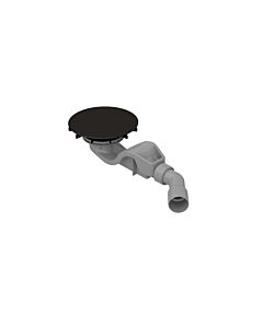 Bette BetteAir waste/overflow set B525-401 for shower tiles, anthracite