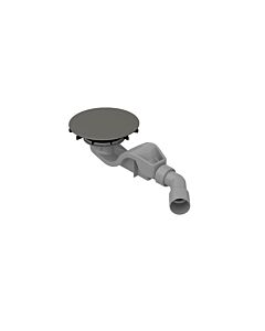 Bette BetteAir waste/overflow set B525-404AY for shower tiles, AR Pro , graphite