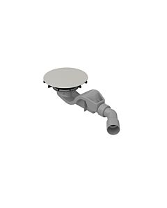Bette Bonde/trop-plein BetteAir B525-410 pour carrelage de douche, argent