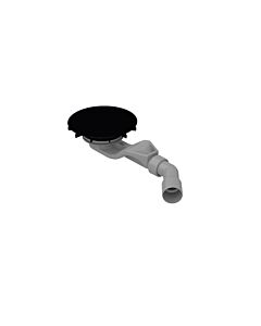 Bette BetteAir waste/overflow set B524-400AY for shower tiles, anti-slip Pro , raven