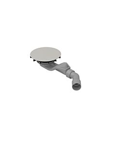 Bette BetteAir Ab-/Überlaufgarnitur B524-410 für Duschfliese, silver