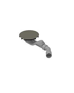 Bette Bonde/trop-plein BetteAir B524-439 pour carrelage douche, cacao