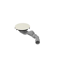 Bette BetteAir ensemble de vidage/trop-plein B524-441 pour carrelage de douche, crème
