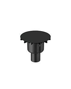 Bette BetteAir ensemble de vidage/trop-plein B599-056 noir, pour carrelage de douche