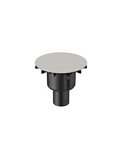 Bette BetteAir waste/overflow set B599-410 silver, for shower tiles