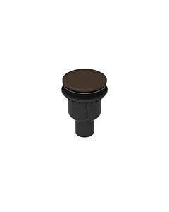 Bette ZUB Duschwanne Duschfläche Ab- und B594-430 Überlauf BetteDown coffee