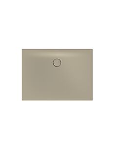 Bette BetteFloor Side zone de douche 3374-415PLUS 110x80cm, glaçure, cachemire