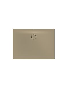 Bette BetteFloor Side zone de douche 3374-417AE 110x80cm, antidérapant / Pro , noisette