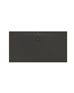 Bette BetteFloor Side zone de douche 3376-401AE 170x90cm, antidérapant / Pro , anthracite