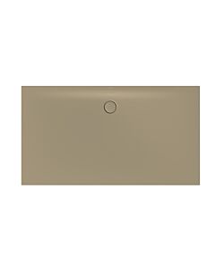 Bette BetteFloor Side zone de douche 3378-417AE 180x100cm, antidérapant / Pro , noisette